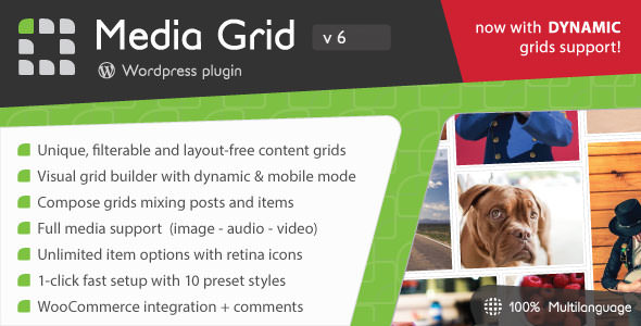 Download Free Media Grid v6.1 – WordPress Responsive Portfolio