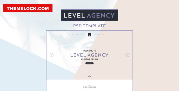 LEVEL AGENCY – CREATIVE PSD TEMPLATE