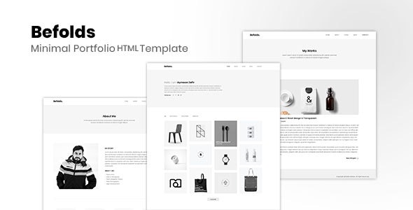 BEFOLDS V1.0 – MINIMAL PORTFOLIO TEMPLATE