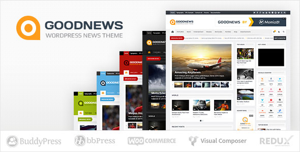 Download Free Goodnews v5.9.3 – Responsive WordPress News/Magazine