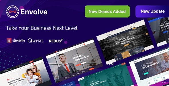 ENVOLVE V1.3 – CONSULTING BUSINESS WORDPRESS THEME