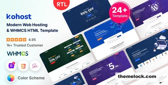 Kohost v9.5.2 – Modern Web Hosting & WHMCS Template