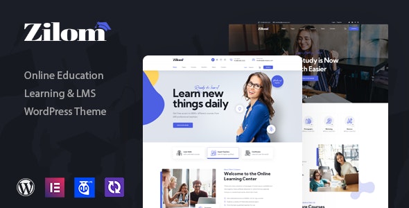 ZILOM V1.0.1 – ONLINE EDUCATION LEARNING WORDPRESS THEME