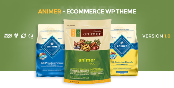 Download Free Animer v1.0.3 – Simple AJAX Woocommerce Theme