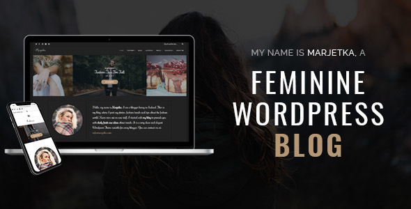 Download Free Marjetka v1.0 – A Responsive Feminine Blog Theme