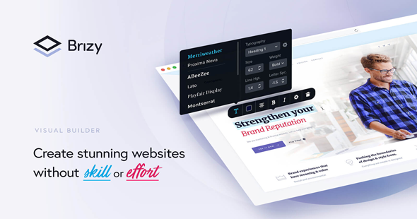 Brizy Pro v2.4.17 – WordPress Builder Plugin NULLED