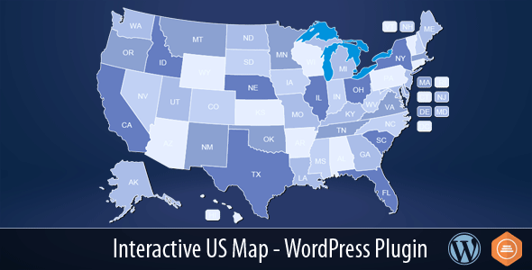 Download Free Interactive US Map v2.2.3 – WordPress Plugin