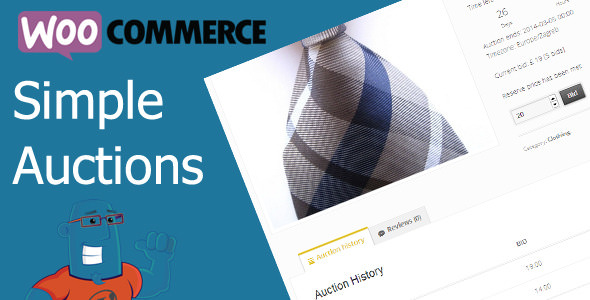 Download Free WooCommerce Simple Auctions v1.2.25 – WordPress Auctions