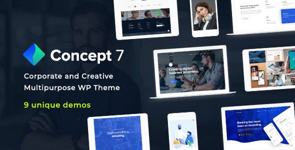 [Download] Concept Seven v1.6 – Responsive Multipurpose Theme